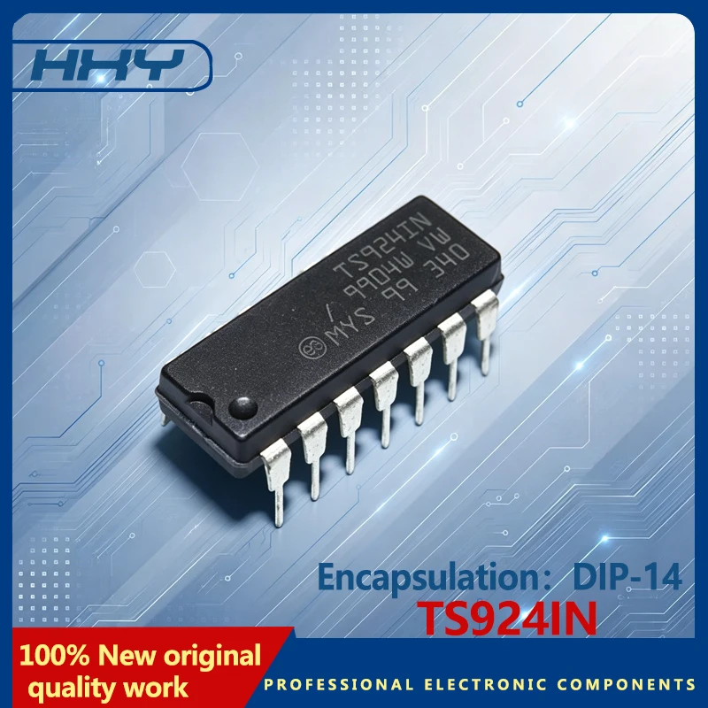 5PCS TS924IN buffer amplifier directly inserted into DIP-14
5PCS TS924IN buffer amplifier directly inserted into DIP-14