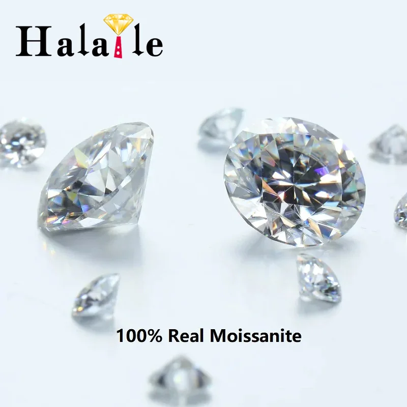 Halaile D Color VVS1 Loose Excellent Cut Real Moissanite Diamond Round Gemstone with GRA Certificate Pass Diamond Test Wholesale
Halaile D Color VVS1 Loose Excellent Cut Real Moissanite Diamond Round Gemstone with GRA Certificate Pass Diamond Test Wholesale