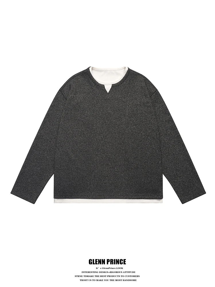 GPstudio Винтажный вязаный свитшот с V-образным вырезом и длинными рукавами, мужской, модный, брендовый, многослойный, повседневный, свободного кроя, весна-осень
GPstudio Винтажный вязаный свитшот с V-образным вырезом и длинными рукавами, мужской, модный, брендовый, многослойный, повседневный, свободного кроя, весна-осень