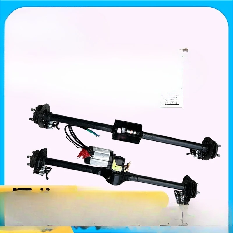 Electric four-wheeler axle Rail axle with encoder
Electric four-wheeler axle Rail axle with encoder