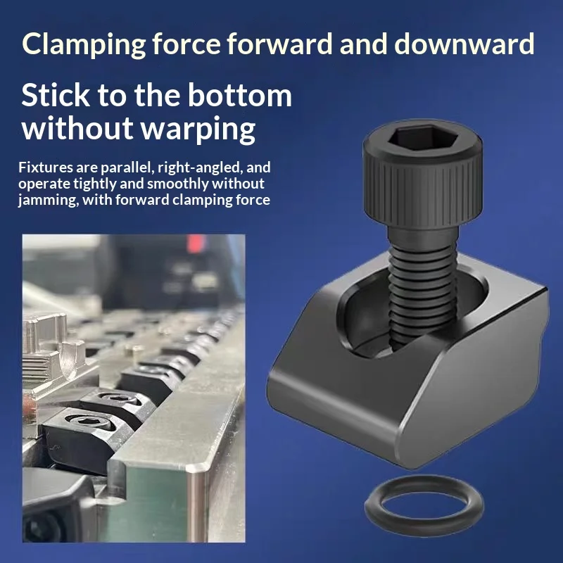 Seagull Clamp One-way Flathead Clamp Mini Vise Multi Station CNC Machining Center Integrated OK Fixture M6 M8 M10 M12
Seagull Clamp One-way Flathead Clamp Mini Vise Multi Station CNC Machining Center Integrated OK Fixture M6 M8 M10 M12