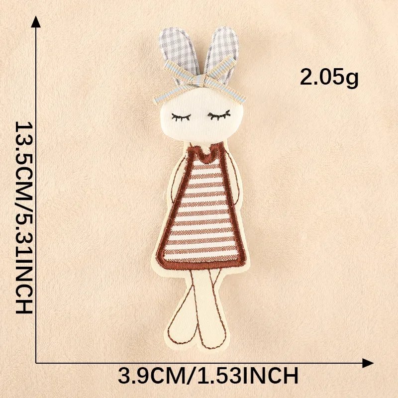 Cute Colorful Cartoon Rabbit Embroidered Patches Sew-On Patch for Clothing Dress Hat Jeans DIY Accessories
Cute Colorful Cartoon Rabbit Embroidered Patches Sew-On Patch for Clothing Dress Hat Jeans DIY Accessories