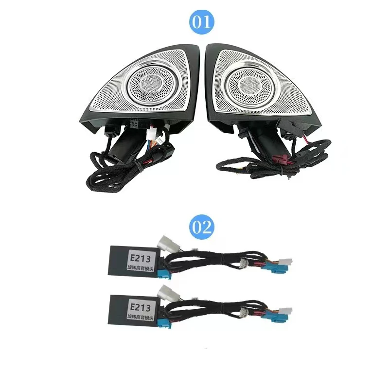 3D Rotating Tweeter Speaker 64 Colors Ambient Light For Mercedes-Benz C Class Eclass W205 W213 W222 X253 Car Interior LED Light
3D Rotating Tweeter Speaker 64 Colors Ambient Light For Mercedes-Benz C Class Eclass W205 W213 W222 X253 Car Interior LED Light