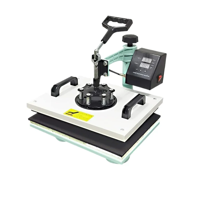 2938 Five-in-one heat press 360-degree heat transfer T-shirt press multi-functional sublimation heat transfer machine
2938 Five-in-one heat press 360-degree heat transfer T-shirt press multi-functional sublimation heat transfer machine