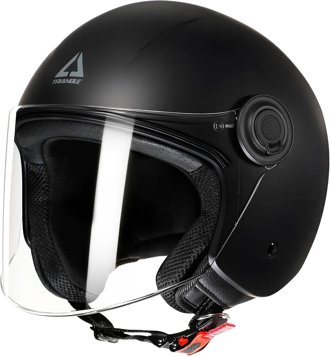 Retro 3/4 Open Face Motorcycle Helmet with Clear Visor for Men Women DOT Approved
Retro 3/4 Open Face Motorcycle Helmet with Clear Visor for Men Women DOT Approved