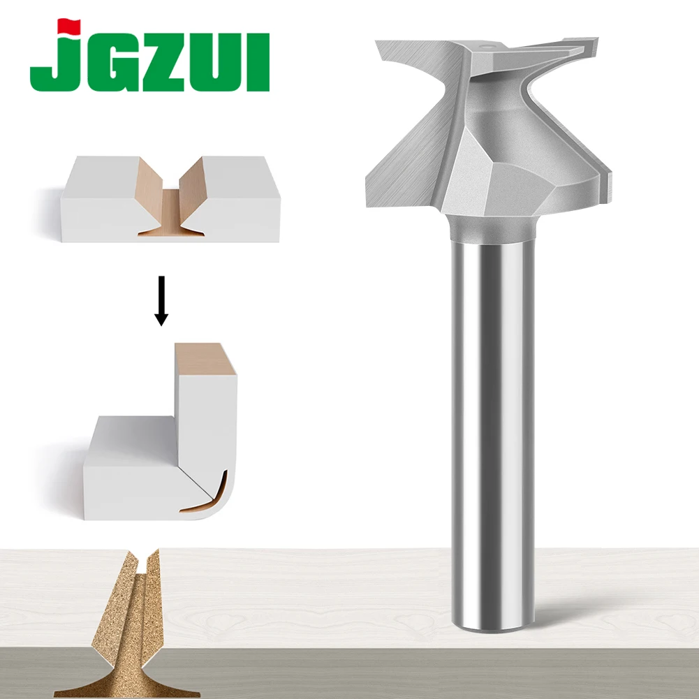 JGZUI 8mm Shank R10 Radius Wood Router Bit For Wood Edge R Chamfer Forming Compatible With Wood Trimmer Milling Cutter
JGZUI 8mm Shank R10 Radius Wood Router Bit For Wood Edge R Chamfer Forming Compatible With Wood Trimmer Milling Cutter