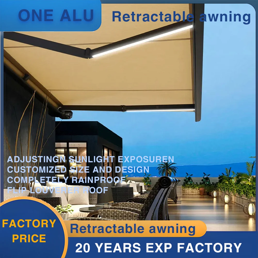 Wholesale only Automatic Awning Outdoor Cassette Foldable Aluminum Retractable Folding Arm Heavy Duty Cassette Awning Motorized
Wholesale only Automatic Awning Outdoor Cassette Foldable Aluminum Retractable Folding Arm Heavy Duty Cassette Awning Motorized