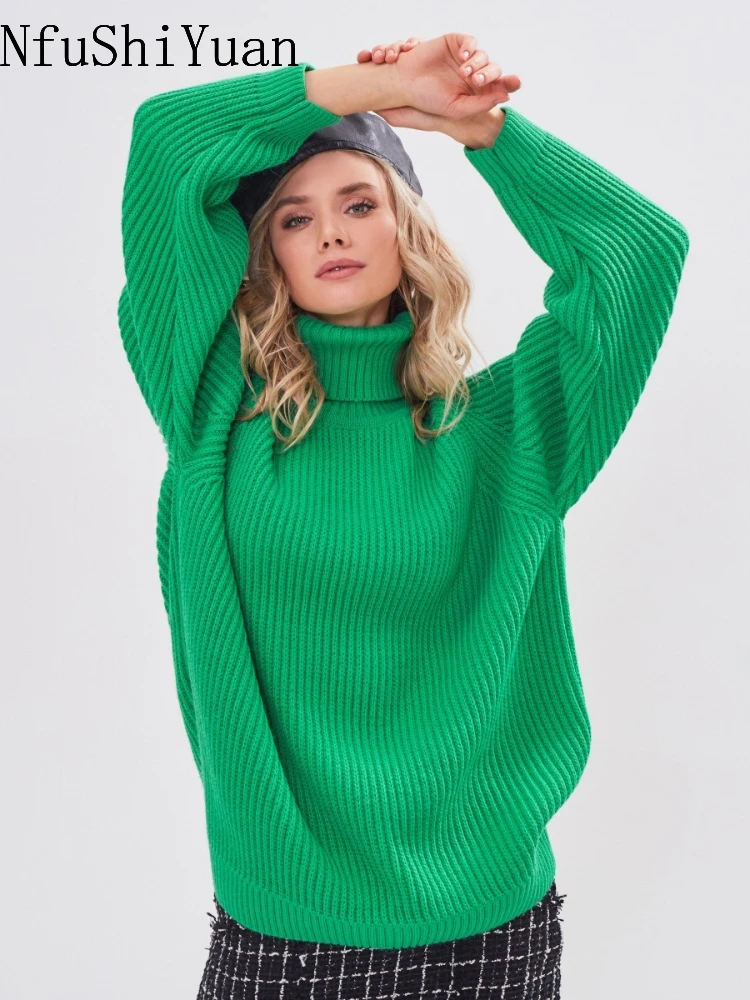 New autumn and winter turtle neck turtleneck solid color loose knit sweater winter clothes women sweater mujer long sleeve top
New autumn and winter turtle neck turtleneck solid color loose knit sweater winter clothes women sweater mujer long sleeve top