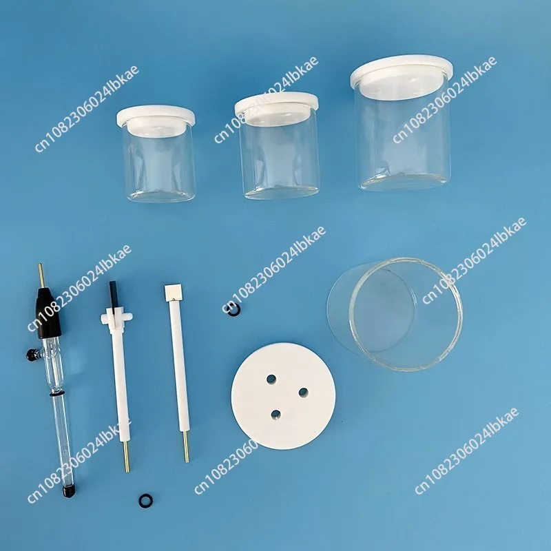 C002 Open-Cell Three-Electrode Electrolyzer - General Purpose Electrolysis Reaction Kit for Chemistry Classroom Demonstration
C002 Open-Cell Three-Electrode Electrolyzer - General Purpose Electrolysis Reaction Kit for Chemistry Classroom Demonstration