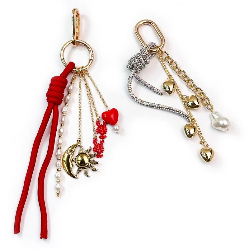 Sun and Moon Keychain Colorful Star Beads Gemstone Charm, Y2K Aesthetic Purse Charm for Women,Men, Handbag & Backpack Decoration
Sun and Moon Keychain Colorful Star Beads Gemstone Charm, Y2K Aesthetic Purse Charm for Women,Men, Handbag & Backpack Decoration