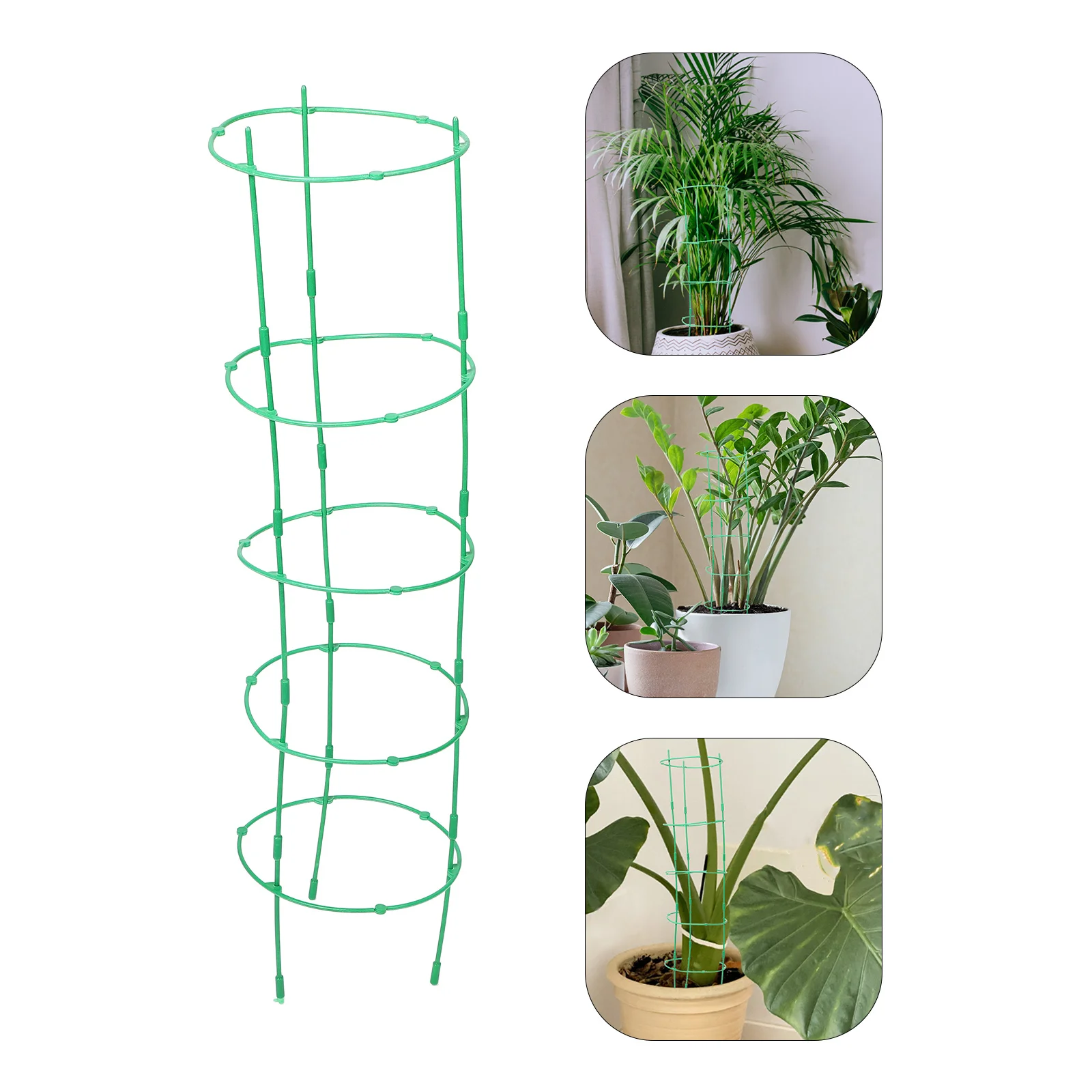 6Sets Sturdy Potted Plant Trellis Tomato Cage Supports Easy Assembly for Healthy Growth Potted Plant Trellis Vine Climbing Rack
6Sets Sturdy Potted Plant Trellis Tomato Cage Supports Easy Assembly for Healthy Growth Potted Plant Trellis Vine Climbing Rack