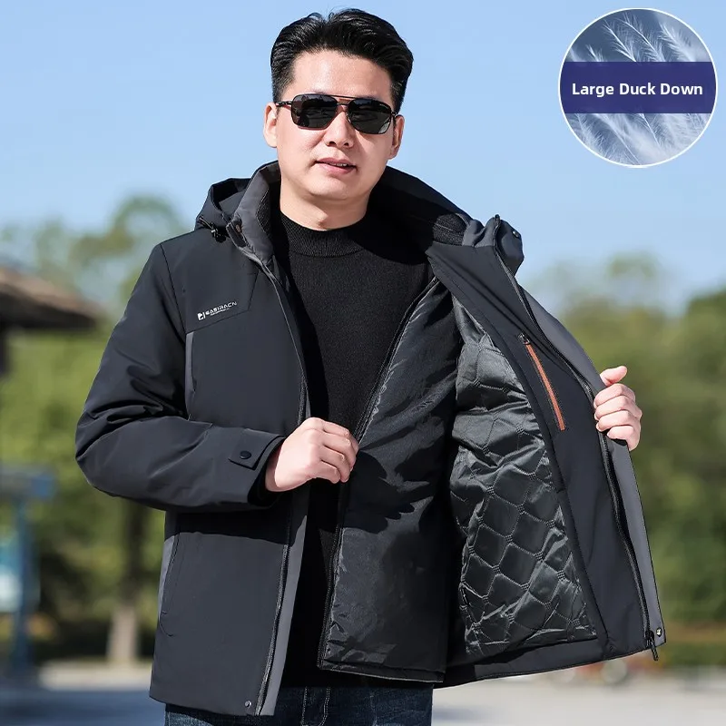 Detachable Inner Thiened down Jaet for Middle-Aged And ly Men Winter Warm Tactical Coat M Zipper Closure
Detachable Inner Thiened down Jaet for Middle-Aged And ly Men Winter Warm Tactical Coat M Zipper Closure