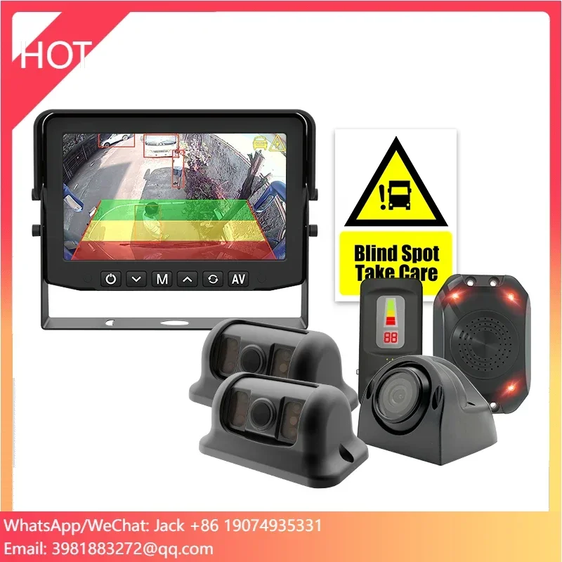 Truck AI BSD Blind Spot Detection Systems With Pedestrian Vehicle Cycles Detect Alarm To Driver For Safety System Unit
Truck AI BSD Blind Spot Detection Systems With Pedestrian Vehicle Cycles Detect Alarm To Driver For Safety System Unit