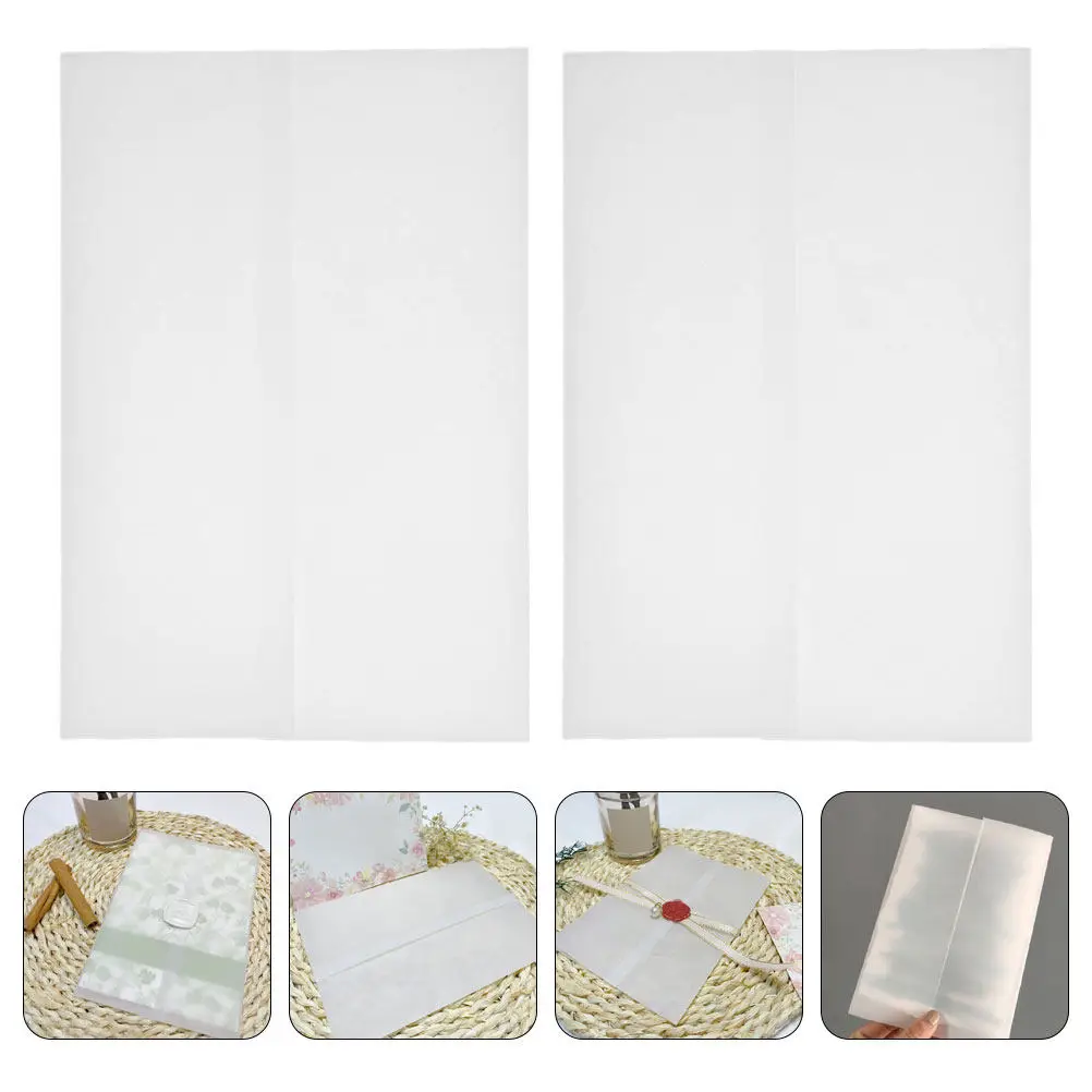 30Pcs Wedding Invitation Wraps Pre-Folded Craft Envelopes for Greeting Cards Transparent Liner Festival Packaging
30Pcs Wedding Invitation Wraps Pre-Folded Craft Envelopes for Greeting Cards Transparent Liner Festival Packaging