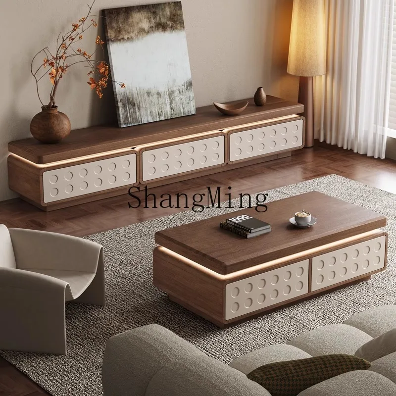 CL cabinet household living room solid wood walnut color medium antique light luxury tea table
CL cabinet household living room solid wood walnut color medium antique light luxury tea table
