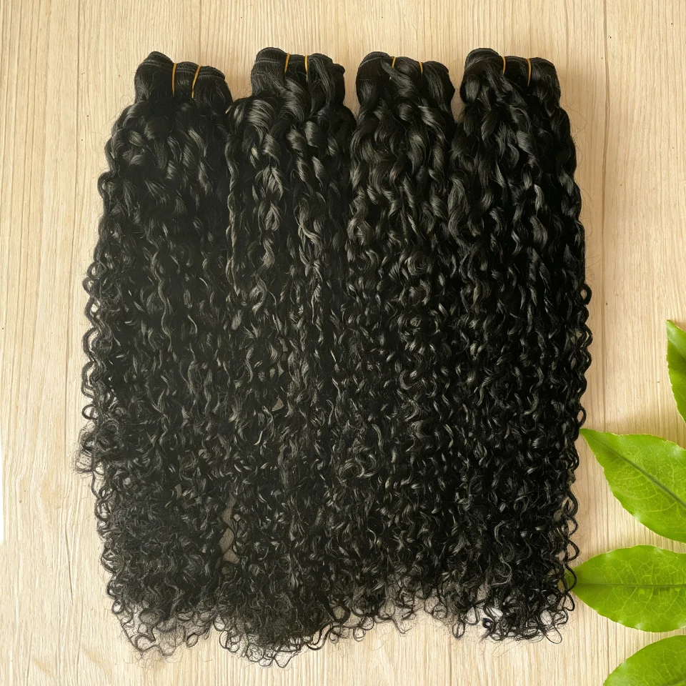 Pixie Curly Human Hair Bundle Weave 1/3/4 PCS Hair Extension For Women Burmese Curly Spiral Curly Double Weft Quick Weave
Pixie Curly Human Hair Bundle Weave 1/3/4 PCS Hair Extension For Women Burmese Curly Spiral Curly Double Weft Quick Weave