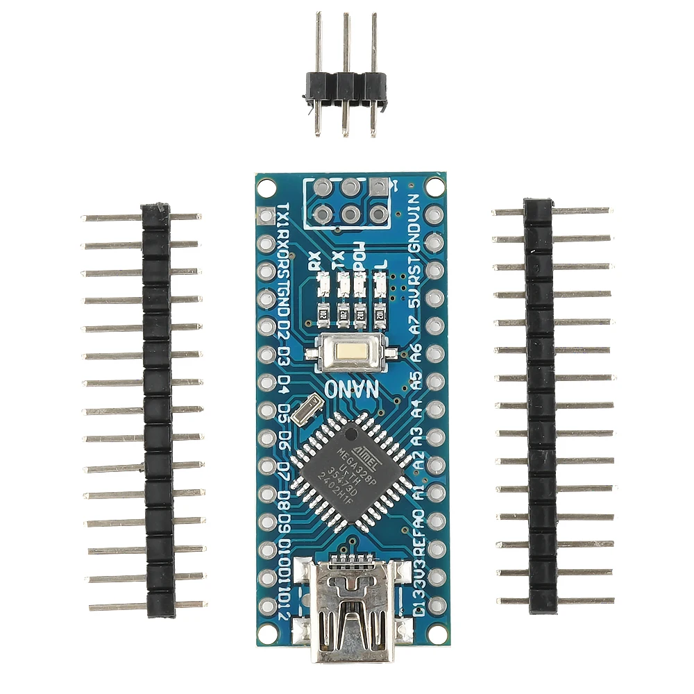 5 шт. CH340C ATMEGA328P макетная плата с контактами, непаянный модуль контроллера для Arduino для Nano
5 шт. CH340C ATMEGA328P макетная плата с контактами, непаянный модуль контроллера для Arduino для Nano