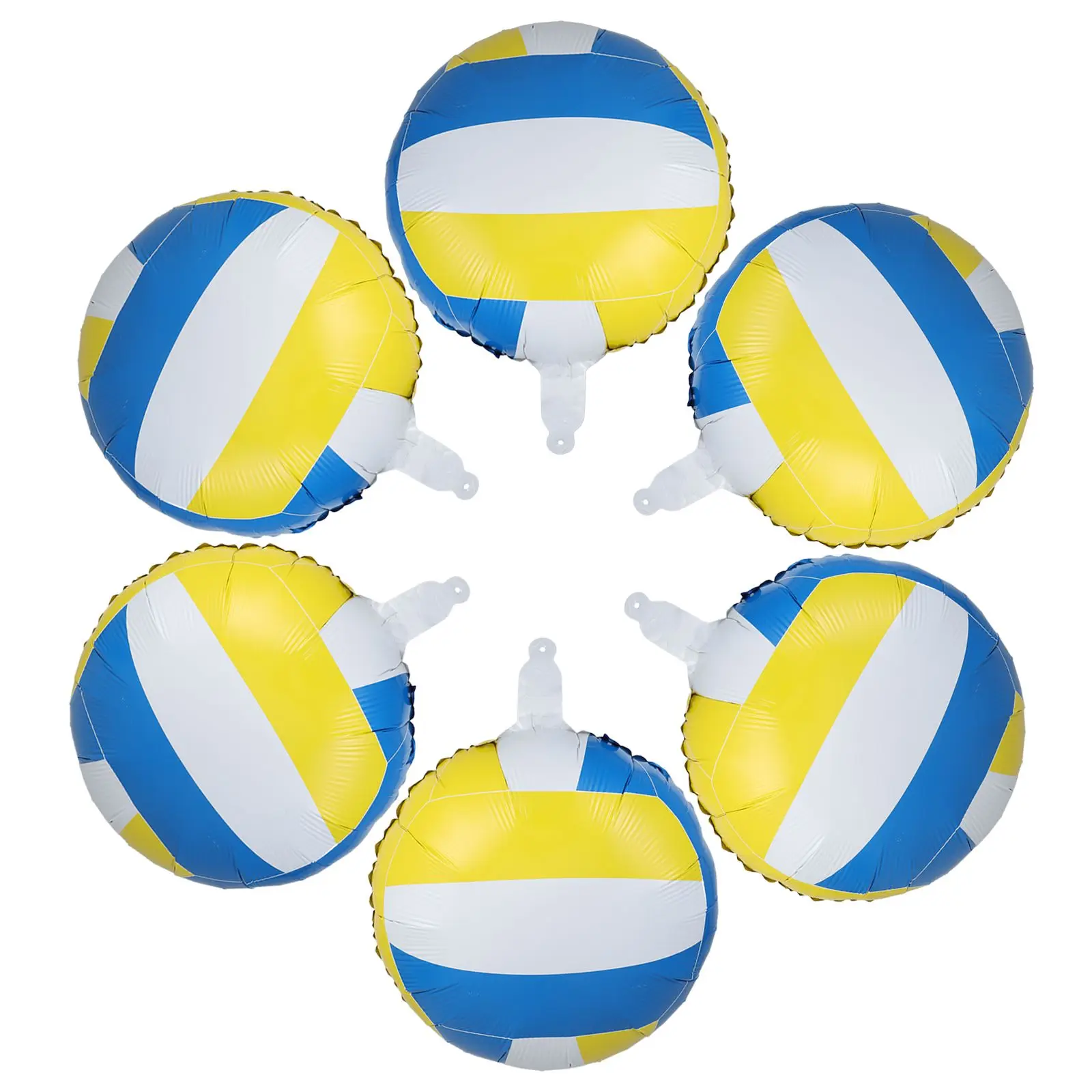 6 Pcs Balloon Volleyball Blow up Aluminum Film Birthday Foil Balloons Tennis Party Decorations
6 Pcs Balloon Volleyball Blow up Aluminum Film Birthday Foil Balloons Tennis Party Decorations