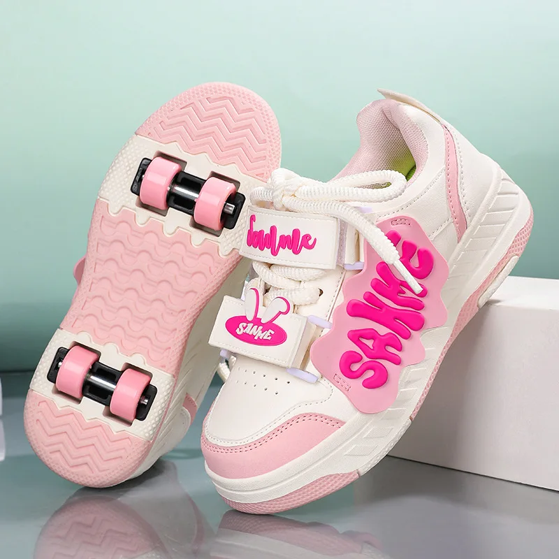 4-Wheel Roller Shoes for Women Girls Students,Flying Wheel Sneakers for Street Skating, Anti-Slip Safe Sturdy Durable Breathable
4-Wheel Roller Shoes for Women Girls Students,Flying Wheel Sneakers for Street Skating, Anti-Slip Safe Sturdy Durable Breathable
