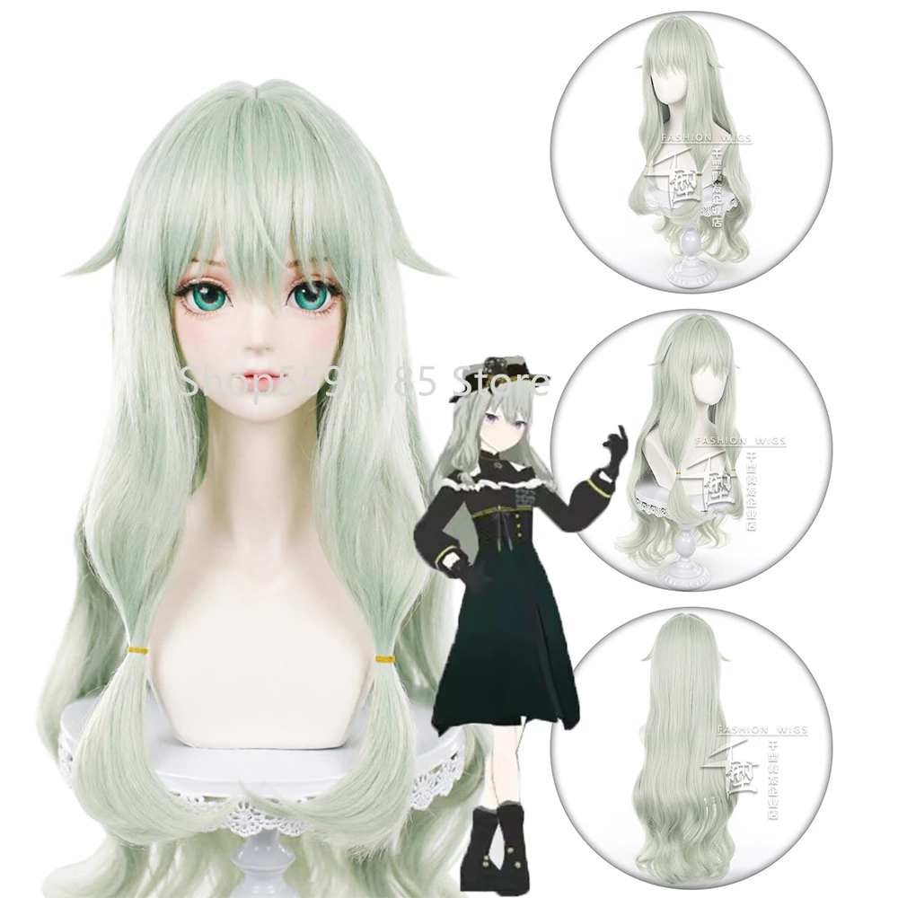 Kusanagi Nene Cosplay Wig 90CM Green Cruly Heat Resistant Synthetic Wig For Halloween Carnival Party Costume
Kusanagi Nene Cosplay Wig 90CM Green Cruly Heat Resistant Synthetic Wig For Halloween Carnival Party Costume