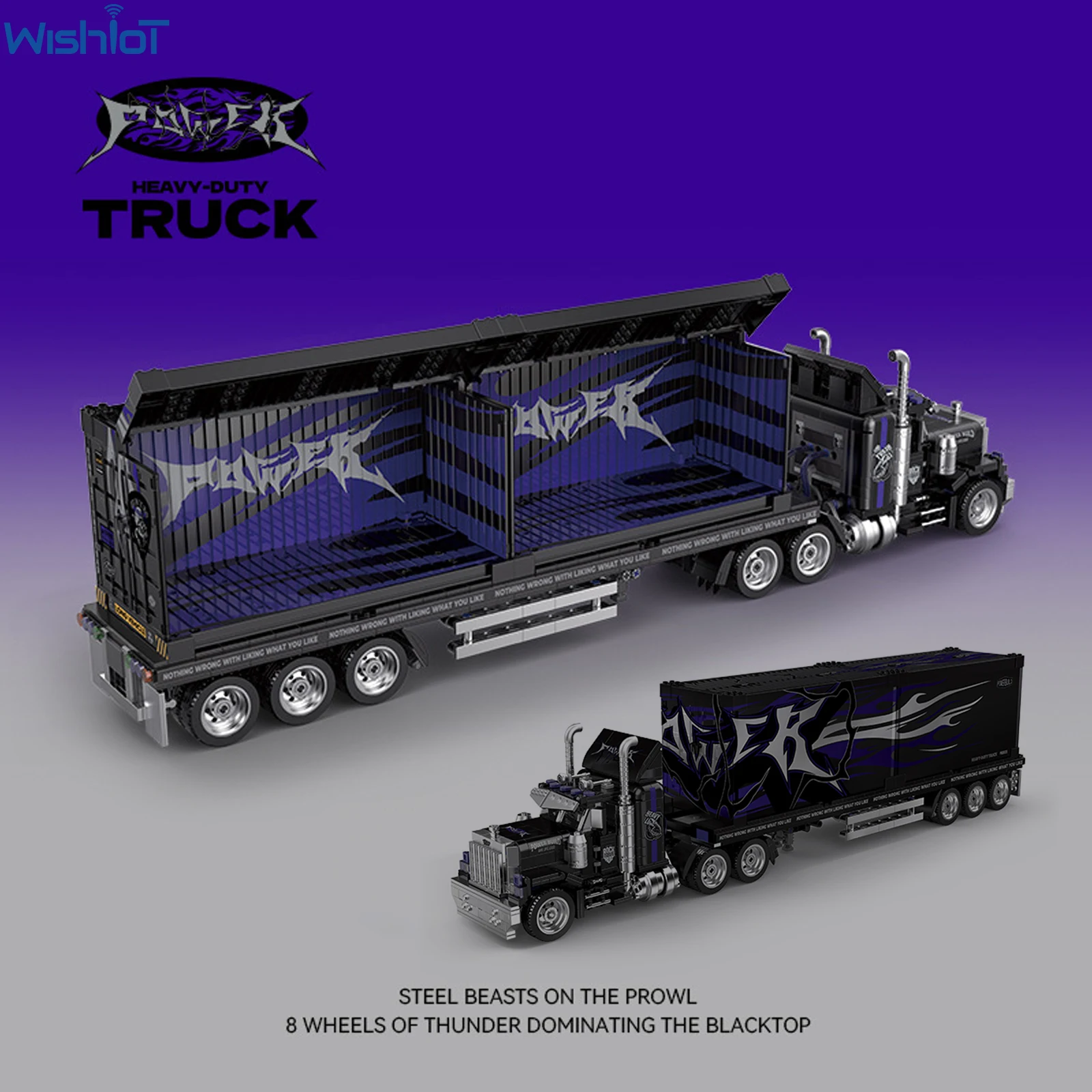 PB8829 сверхмощный грузовик в стиле ретро, американский трактор, контейнерный грузовик, транспортный автомобиль, строительные блоки, модель в сборе, игрушка для детей, взрослых, подарок
PB8829 сверхмощный грузовик в стиле ретро, американский трактор, контейнерный грузовик, транспортный автомобиль, строительные блоки, модель в сборе, игрушка для детей, взрослых, подарок