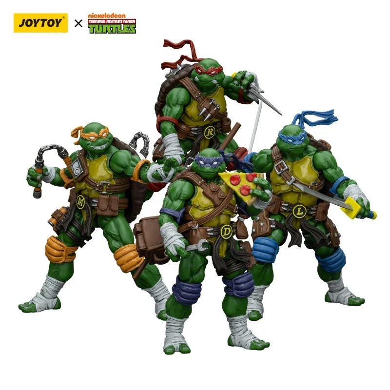 JOYTOY Dark Source 1/18 Teenage Mutant Ninja Turtles Michelangelo Raphael Leonardo Donatello Action Figure Model Ornament Gift
JOYTOY Dark Source 1/18 Teenage Mutant Ninja Turtles Michelangelo Raphael Leonardo Donatello Action Figure Model Ornament Gift