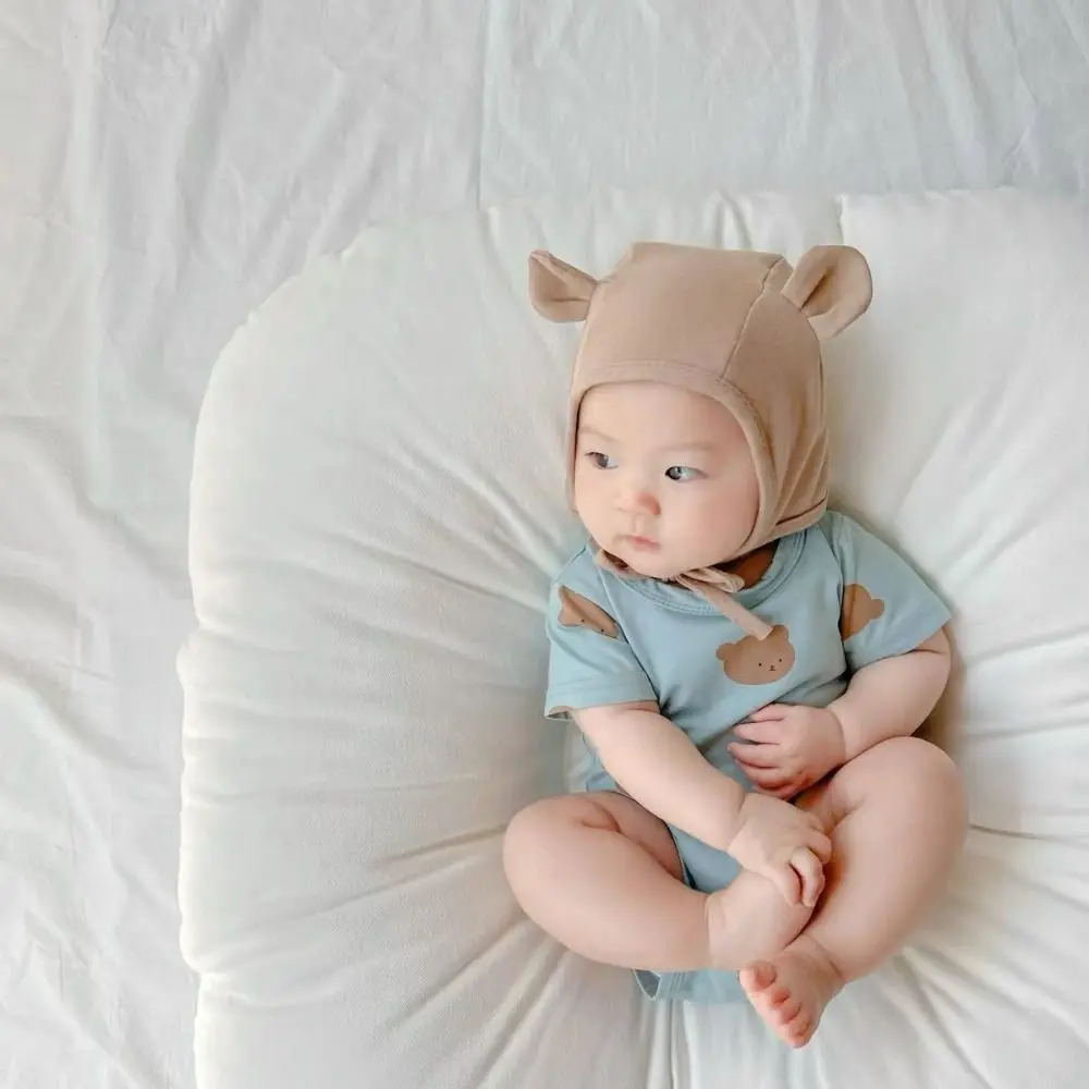 Универсальная хлопковая шапка для новорожденных с медвежьими ушками, дышащая шапка для плода, защитная шапка для ушей, весна-осень
Универсальная хлопковая шапка для новорожденных с медвежьими ушками, дышащая шапка для плода, защитная шапка для ушей, весна-осень