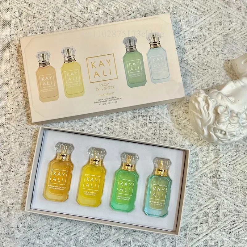 KAYALI Unisex Eau De Parfum Set 4x10ml Long Lasting Floral Fruity Musk Vanilla Royale Mini Travel Perfume Collection
KAYALI Unisex Eau De Parfum Set 4x10ml Long Lasting Floral Fruity Musk Vanilla Royale Mini Travel Perfume Collection