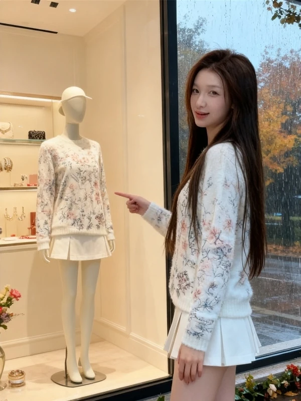 Elegant Heavy Embroidery Floral Women's Top Gentle Style Spring New Design Versatile Knitted Shirt Long Sleeve round Neck
Elegant Heavy Embroidery Floral Women's Top Gentle Style Spring New Design Versatile Knitted Shirt Long Sleeve round Neck