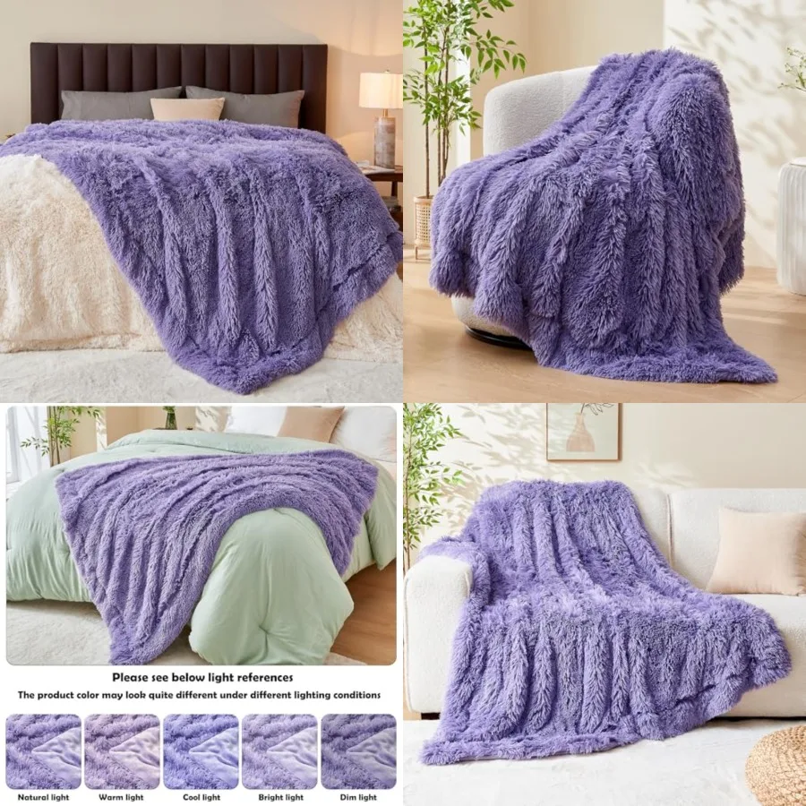Fuzzy Faux Fur Throw Blanket Twin Size Super Soft Cozy Plush Fuzzy Shaggy Blanket for Couch Sofa Bed,Twin(60x80
Fuzzy Faux Fur Throw Blanket Twin Size Super Soft Cozy Plush Fuzzy Shaggy Blanket for Couch Sofa Bed,Twin(60x80