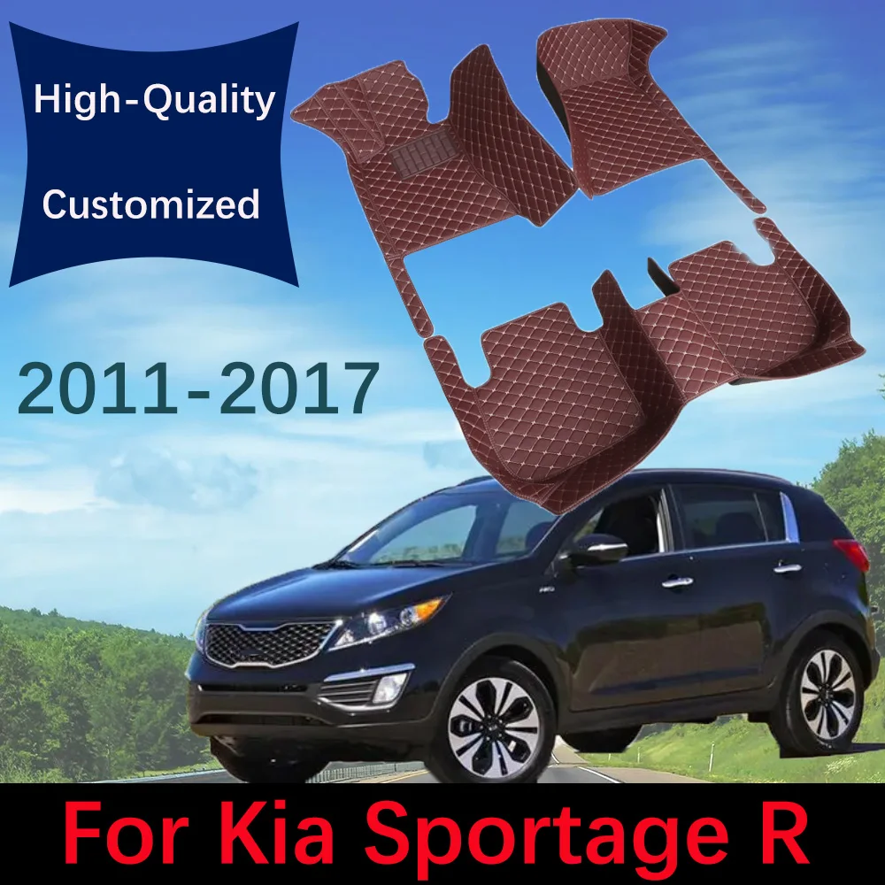Custom Leather Car Floor Mats For Kia Sportage R 2011 2012 2013 2014 2015 2016 2017 Automobile Carpet Rugs Auto Foot Pads
Custom Leather Car Floor Mats For Kia Sportage R 2011 2012 2013 2014 2015 2016 2017 Automobile Carpet Rugs Auto Foot Pads