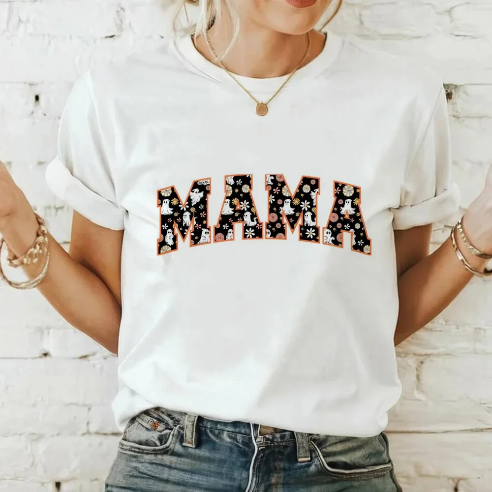 Ретро Хэллоуин мама цветочный призрак принт 90-х стильный летний топ с коротким рукавом с узором модная уличная футболка с круглым вырезом
Ретро Хэллоуин мама цветочный призрак принт 90-х стильный летний топ с коротким рукавом с узором модная уличная футболка с круглым вырезом