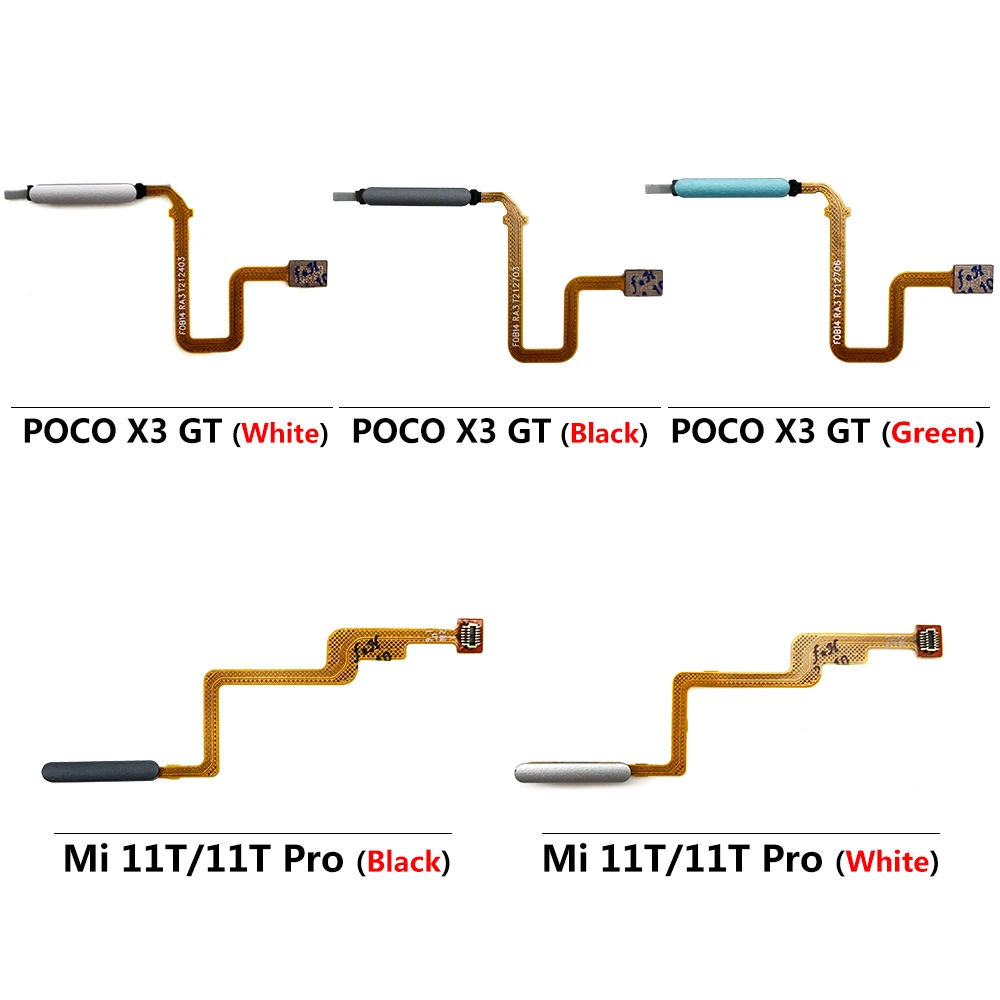 5Pcs,Original Home Button Fingerprint Touch Id Sensor Connector Flex Cable For Xiaomi Mi 11T Pro / Poco X3 GT Replacement Parts
5Pcs,Original Home Button Fingerprint Touch Id Sensor Connector Flex Cable For Xiaomi Mi 11T Pro / Poco X3 GT Replacement Parts