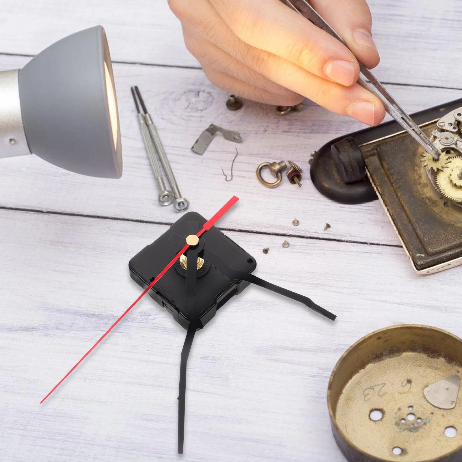 Clock Mechanism Kit Mute Hands Mechanisms Heavy Duty Accessories Wall Movement Replacement
Clock Mechanism Kit Mute Hands Mechanisms Heavy Duty Accessories Wall Movement Replacement