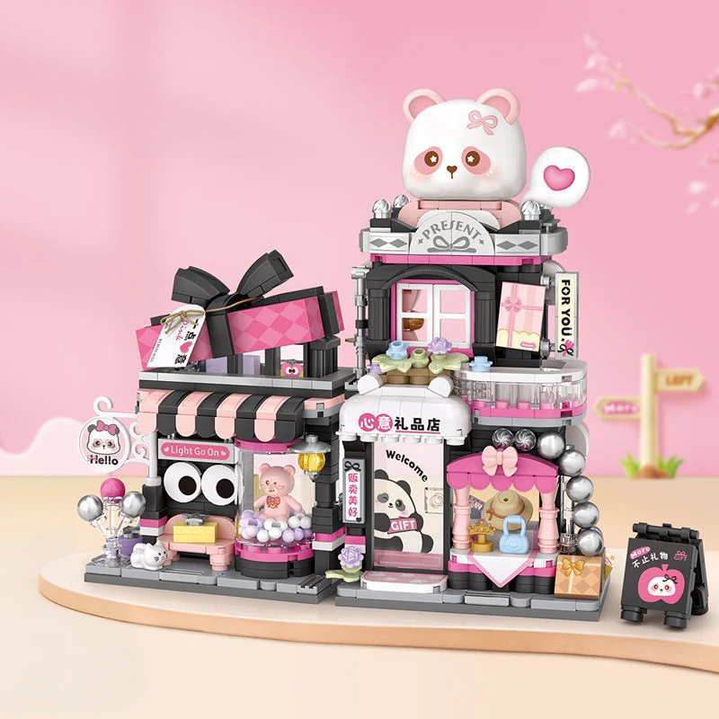 Street Scene Building Block Set,938 Pieces Cat Gifts Shop Building Model - Home Decoration &Birthday Holiday Gifts
Street Scene Building Block Set,938 Pieces Cat Gifts Shop Building Model - Home Decoration &Birthday Holiday Gifts