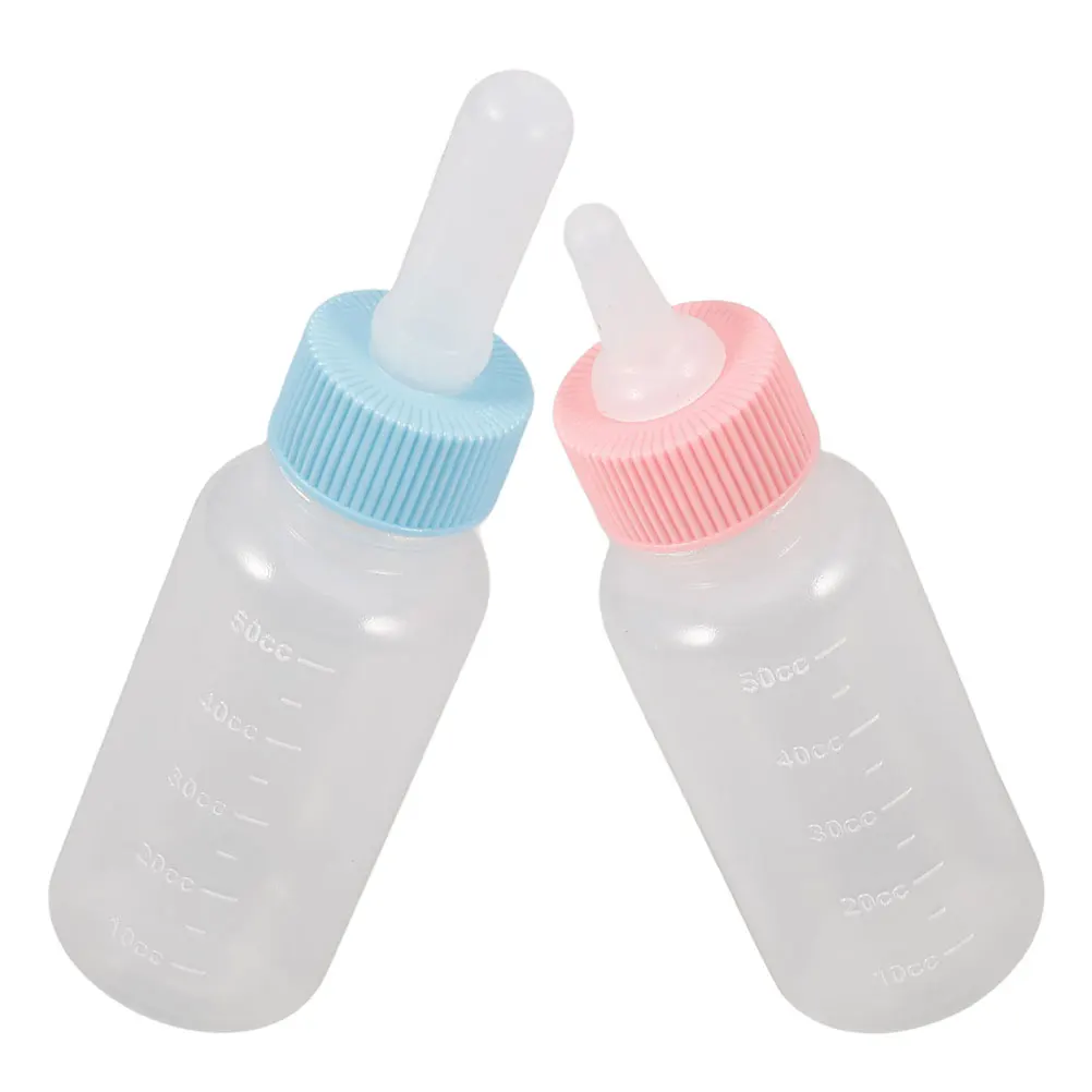 2pcs Silicone Kitten Puppy Nursing Bottle Small Animal Milk Feeder For Lamb Calf Goat Dog Cat Squirrel Easy Use Safe
2pcs Silicone Kitten Puppy Nursing Bottle Small Animal Milk Feeder For Lamb Calf Goat Dog Cat Squirrel Easy Use Safe