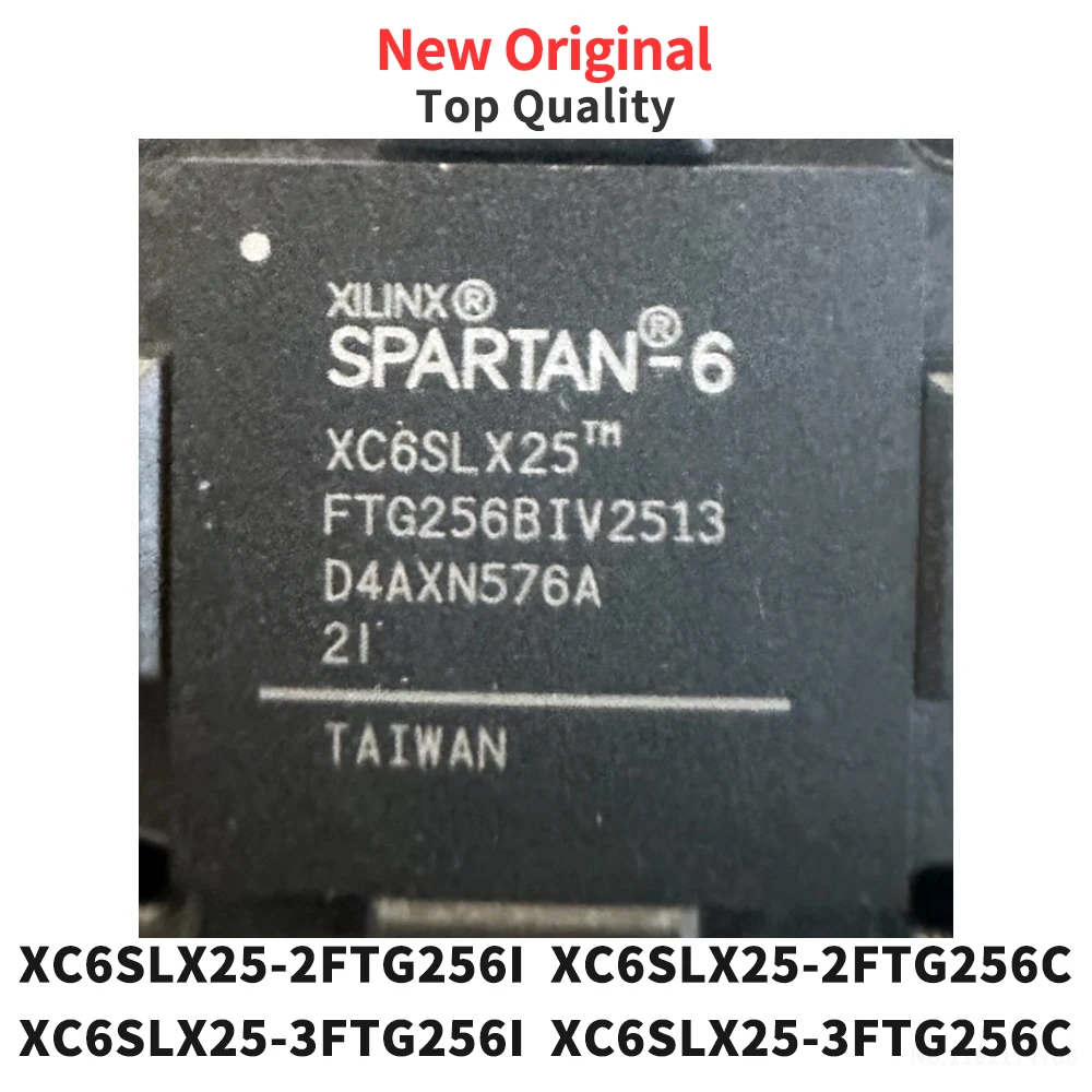 (1 Piece) XC6SLX25-2FTG256I XC6SLX25-2FTG256C XC6SLX25-3FTG256I XC6SLX25-3FTG256C BGA-256 Original XC6SLX25 FTG256
(1 Piece) XC6SLX25-2FTG256I XC6SLX25-2FTG256C XC6SLX25-3FTG256I XC6SLX25-3FTG256C BGA-256 Original XC6SLX25 FTG256