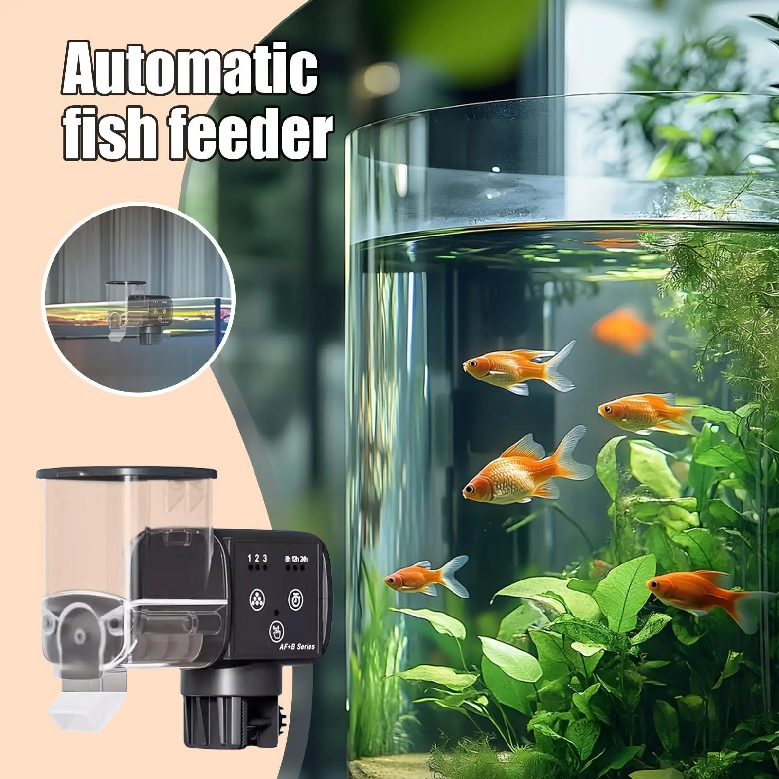 Fish Feeder for Aquarium Automatic Waterproof Feeding Dispenser With Timer Automatic Fish Feeder for Betta Turtle Pellet
Fish Feeder for Aquarium Automatic Waterproof Feeding Dispenser With Timer Automatic Fish Feeder for Betta Turtle Pellet