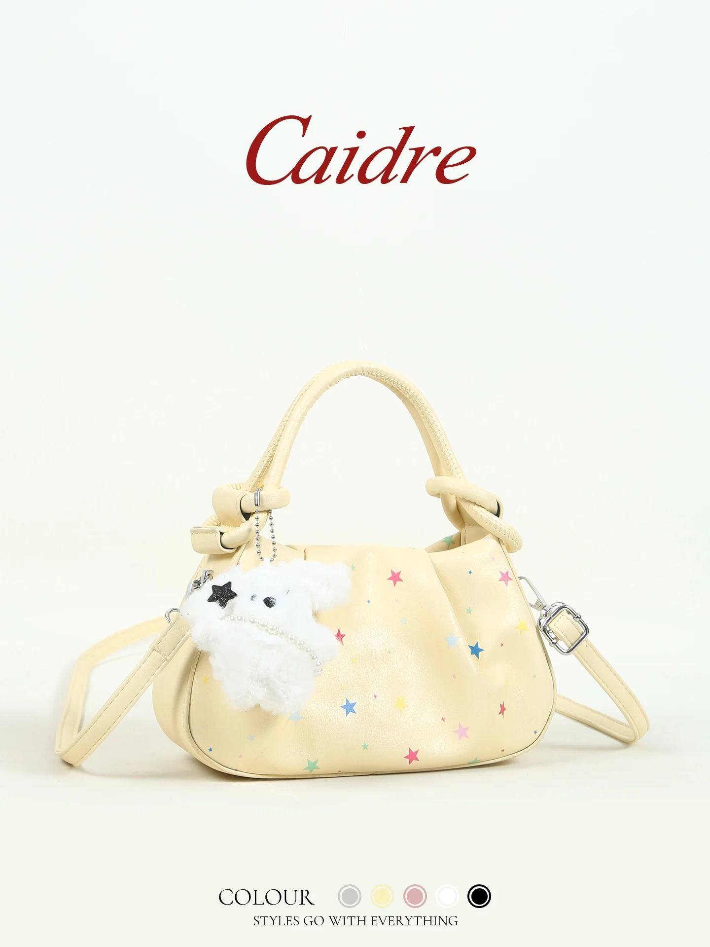 Caidre Korean Style Cloud Shape Shoulder Bag Birthday Gift Handbag Work Small Crossbody Bag Soft PU Leather Color
Caidre Korean Style Cloud Shape Shoulder Bag Birthday Gift Handbag Work Small Crossbody Bag Soft PU Leather Color