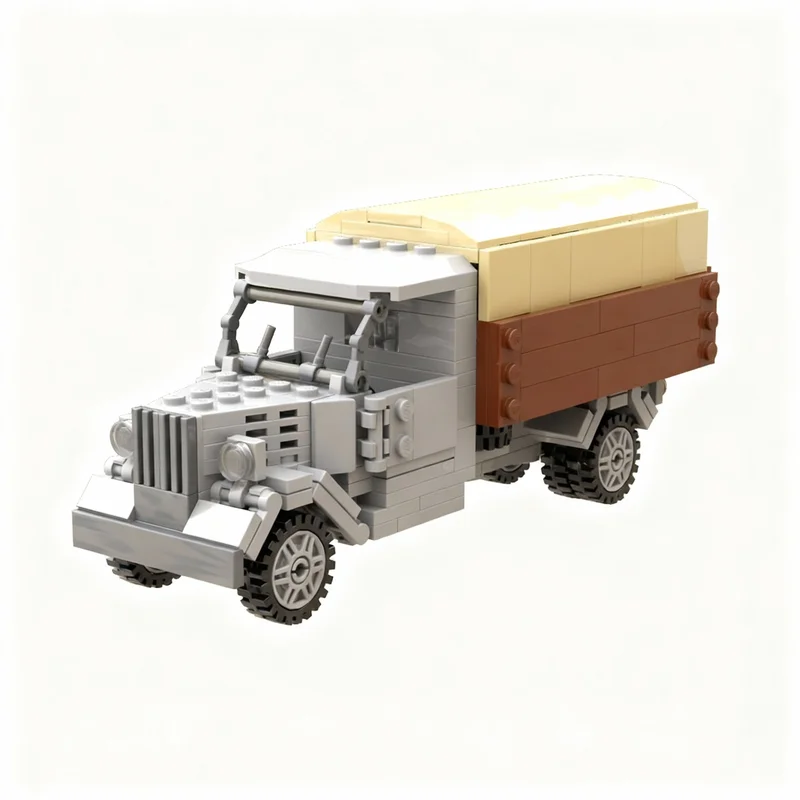 312PCS MOC Technology Opel Blitz German WW2 Military Truck Model DIY Creative Assembly Building Blocks Display Birthday Gift Set
312PCS MOC Technology Opel Blitz German WW2 Military Truck Model DIY Creative Assembly Building Blocks Display Birthday Gift Set
