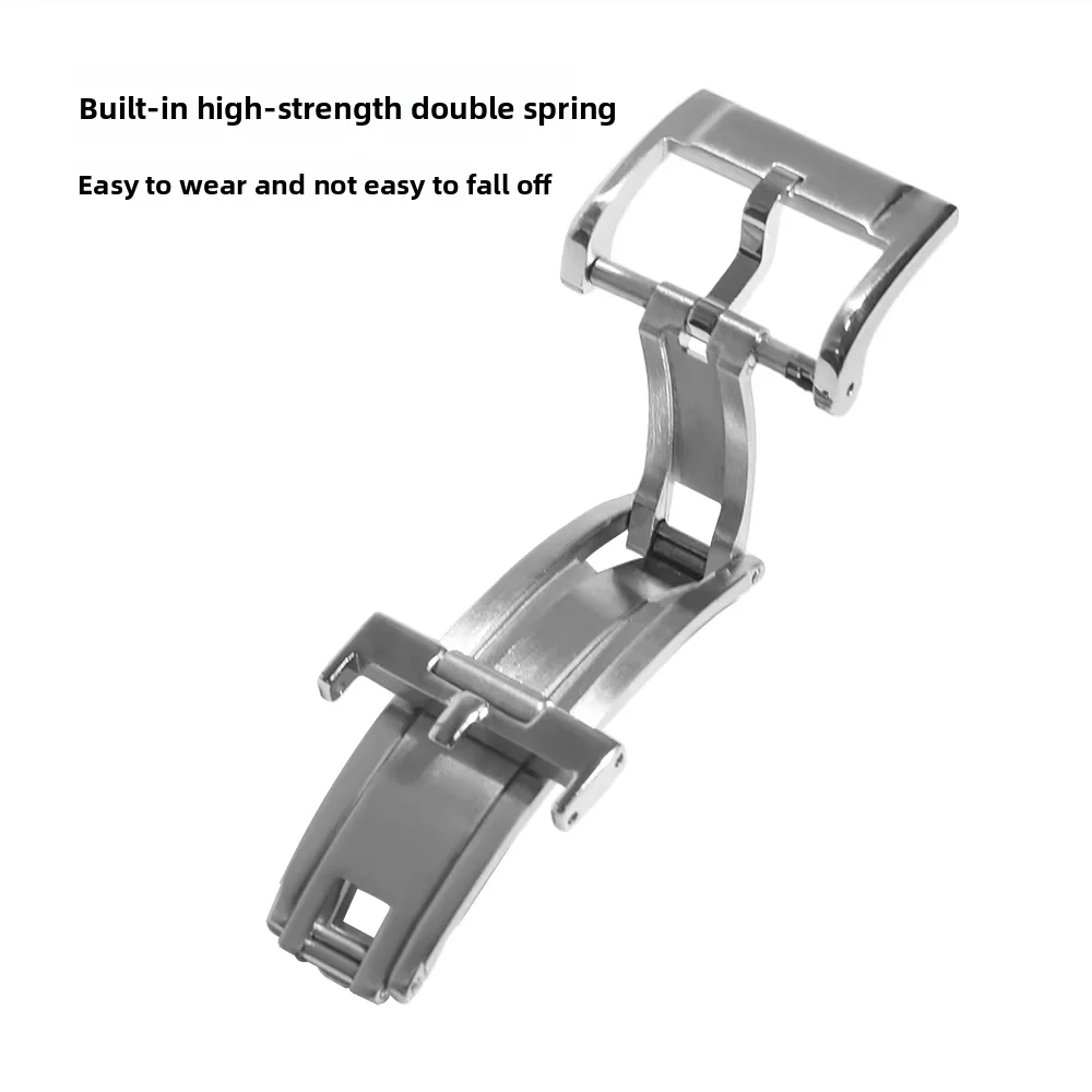 16mm 18mm 20mm Premium Spring Deployant Clasp For Rolex Cartier Watch Leather Strap Repalcement Secure Luxury Steel Watch Buckle
16mm 18mm 20mm Premium Spring Deployant Clasp For Rolex Cartier Watch Leather Strap Repalcement Secure Luxury Steel Watch Buckle
