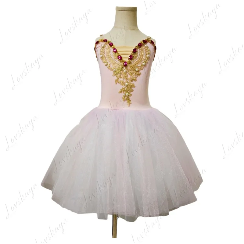 Ballet Dress, Dance Costume Competition Costume, Stage Performance Costume, European Puff-sleeved Dress, White Dress
Ballet Dress, Dance Costume Competition Costume, Stage Performance Costume, European Puff-sleeved Dress, White Dress