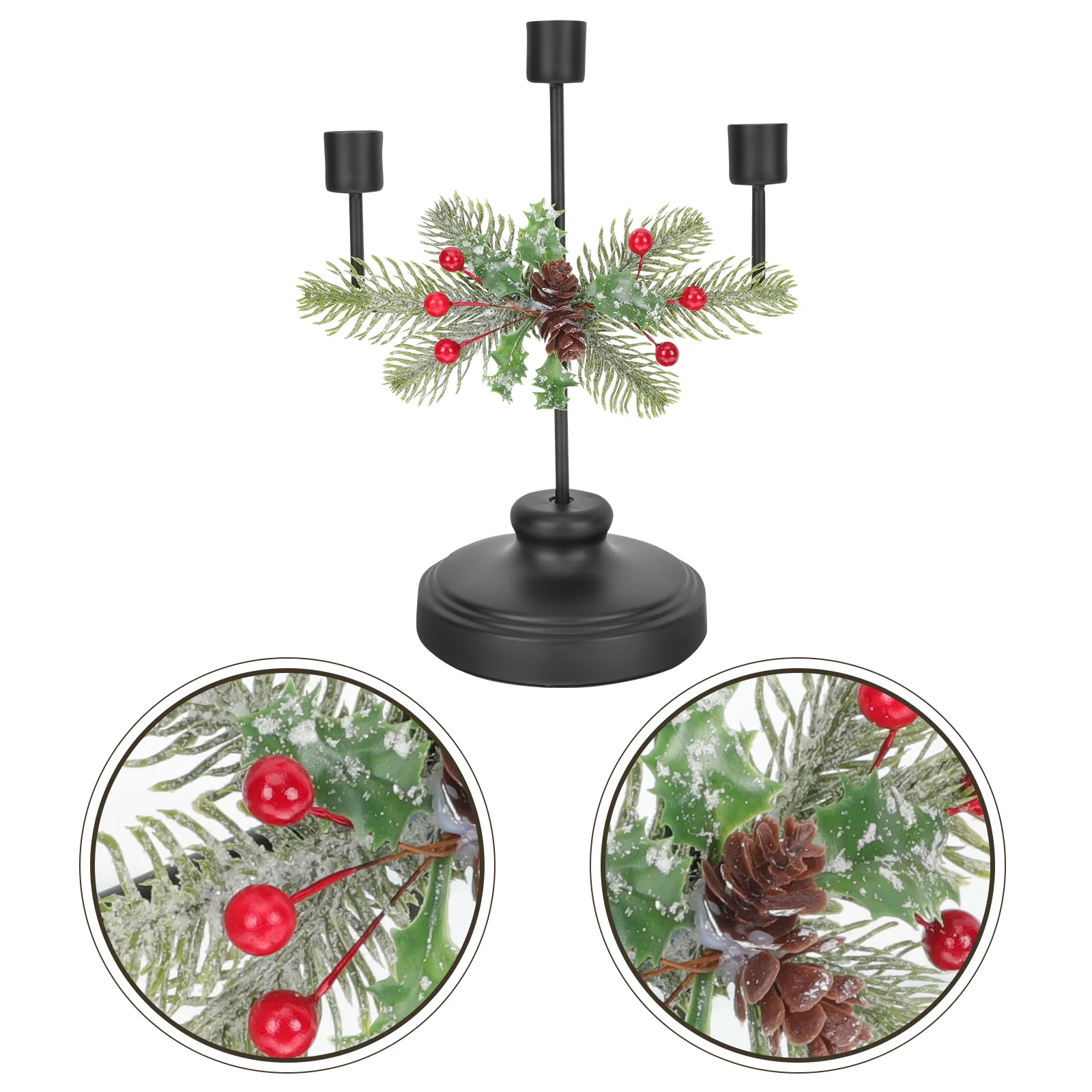 Iron Christmas Stand Chic Stable Candlestick Holder Wide Surface Xmas Decoration Gift Stand Lovely Candleholders
Iron Christmas Stand Chic Stable Candlestick Holder Wide Surface Xmas Decoration Gift Stand Lovely Candleholders