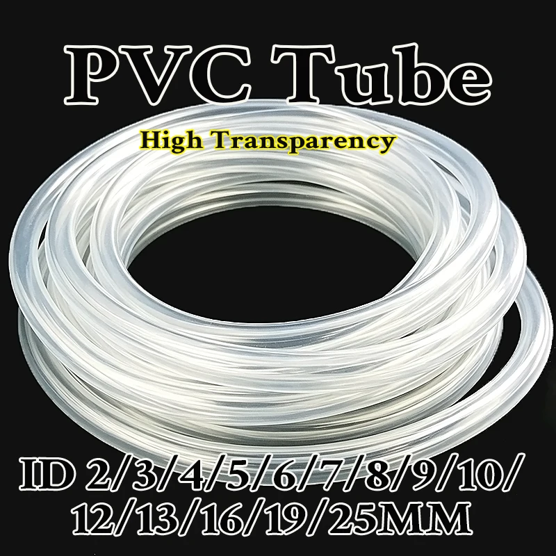 ID 2~25mm Multi Specification High Transparent PVC Hose, Anti-aging And Crack Resistant For Multiple Scenarios
ID 2~25mm Multi Specification High Transparent PVC Hose, Anti-aging And Crack Resistant For Multiple Scenarios