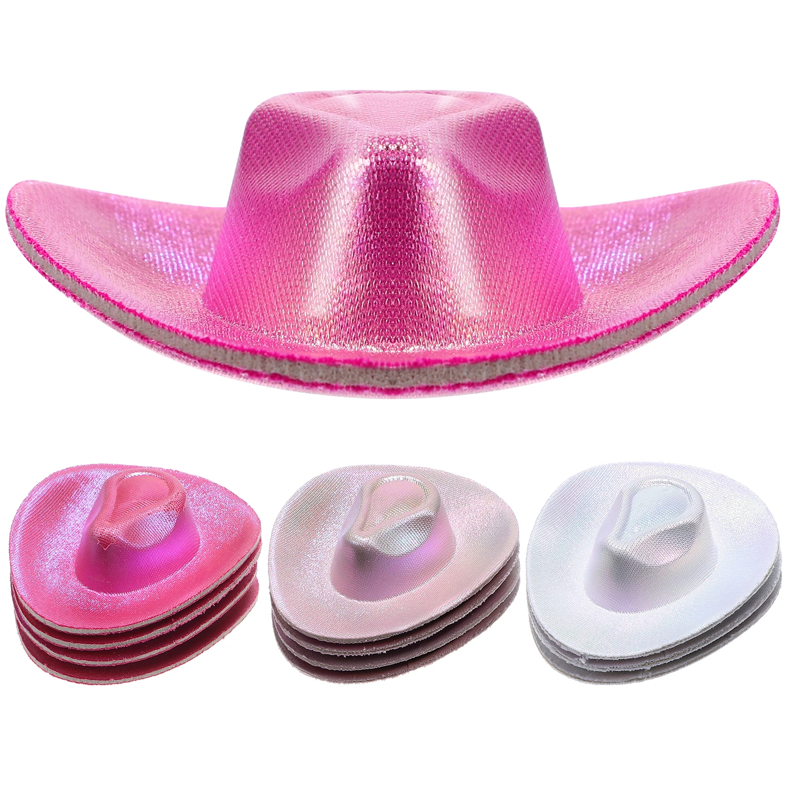 12 Pcs Cowboy Hats Rosa Pink White Small Cowboy Hat 12 Pieces Pack Dollhouse Decor Party Supplies MultiColor
12 Pcs Cowboy Hats Rosa Pink White Small Cowboy Hat 12 Pieces Pack Dollhouse Decor Party Supplies MultiColor