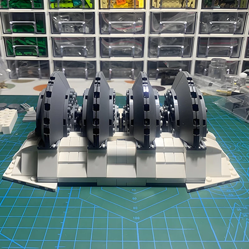 MOC Star Battle Hoth 4-уровневый главный генератор энергии штурмовой на гоме Строительные блоки Максимальный коллектор DIY Кирпичи Модели Игрушки Подарки
MOC Star Battle Hoth 4-уровневый главный генератор энергии штурмовой на гоме Строительные блоки Максимальный коллектор DIY Кирпичи Модели Игрушки Подарки