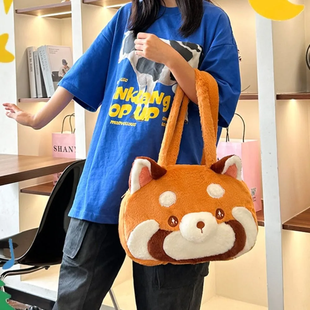 Lovely Large Capacity Red Panda Bag Cute Embroidery Animal Shoulder Bag Stuffed Doll Kawaii Red Panda Handbag Girls
Lovely Large Capacity Red Panda Bag Cute Embroidery Animal Shoulder Bag Stuffed Doll Kawaii Red Panda Handbag Girls