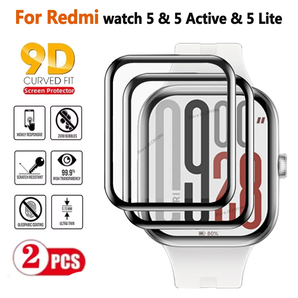 2 шт. полноэкранная защита для Xiaomi Redmi Watch 5 4 3 пленка против царапин Samrtwatch для Redmi Watch 5 Active/5 Lite, не стекло
2 шт. полноэкранная защита для Xiaomi Redmi Watch 5 4 3 пленка против царапин Samrtwatch для Redmi Watch 5 Active/5 Lite, не стекло