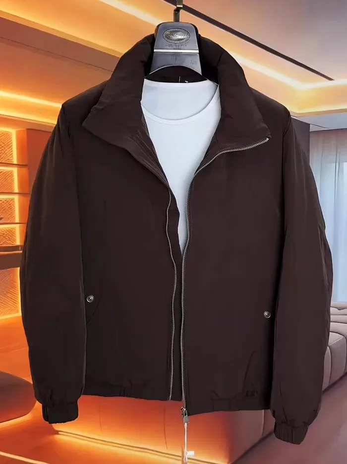 Fashionable Casual Stand Collar Jacket Coat New Arrival Winter Men's Style Urban Youth Antimicrobial Standard Fit Long Sleeve
Fashionable Casual Stand Collar Jacket Coat New Arrival Winter Men's Style Urban Youth Antimicrobial Standard Fit Long Sleeve