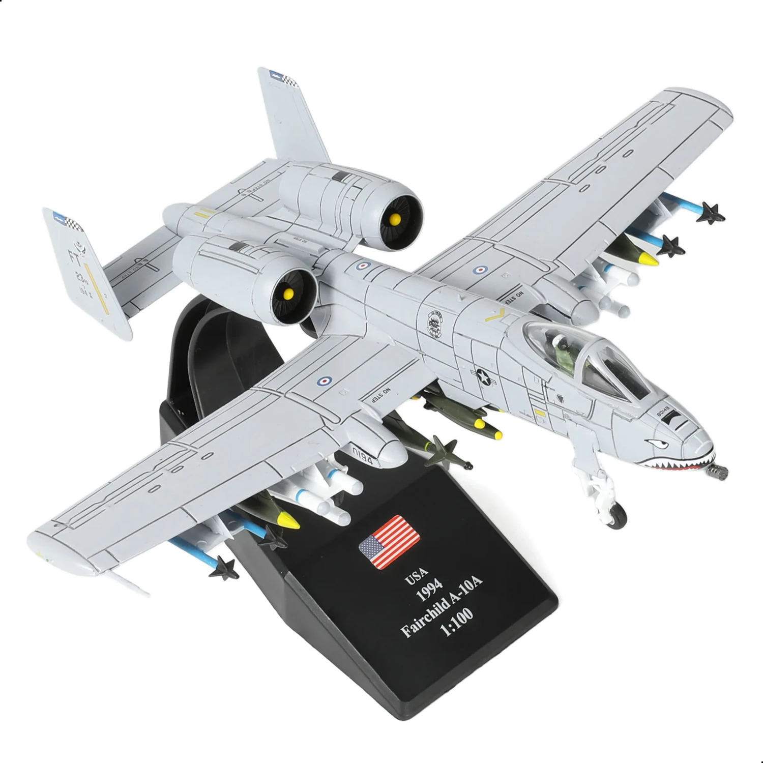 NUOTIE 1/100 A-10 Thunderbolt II US Air Force Diecast Metal w/Display & Kit Attack Aircraft Model for Collectors
NUOTIE 1/100 A-10 Thunderbolt II US Air Force Diecast Metal w/Display & Kit Attack Aircraft Model for Collectors